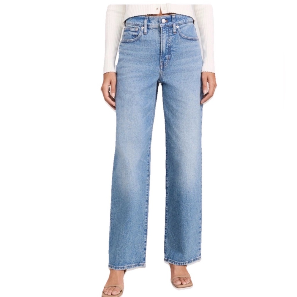 Madewell Light Blue Straight Leg Jeans